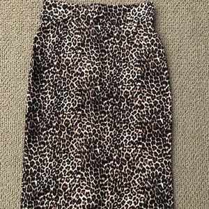 Pinup Couture leopard pencil skirt size Medium